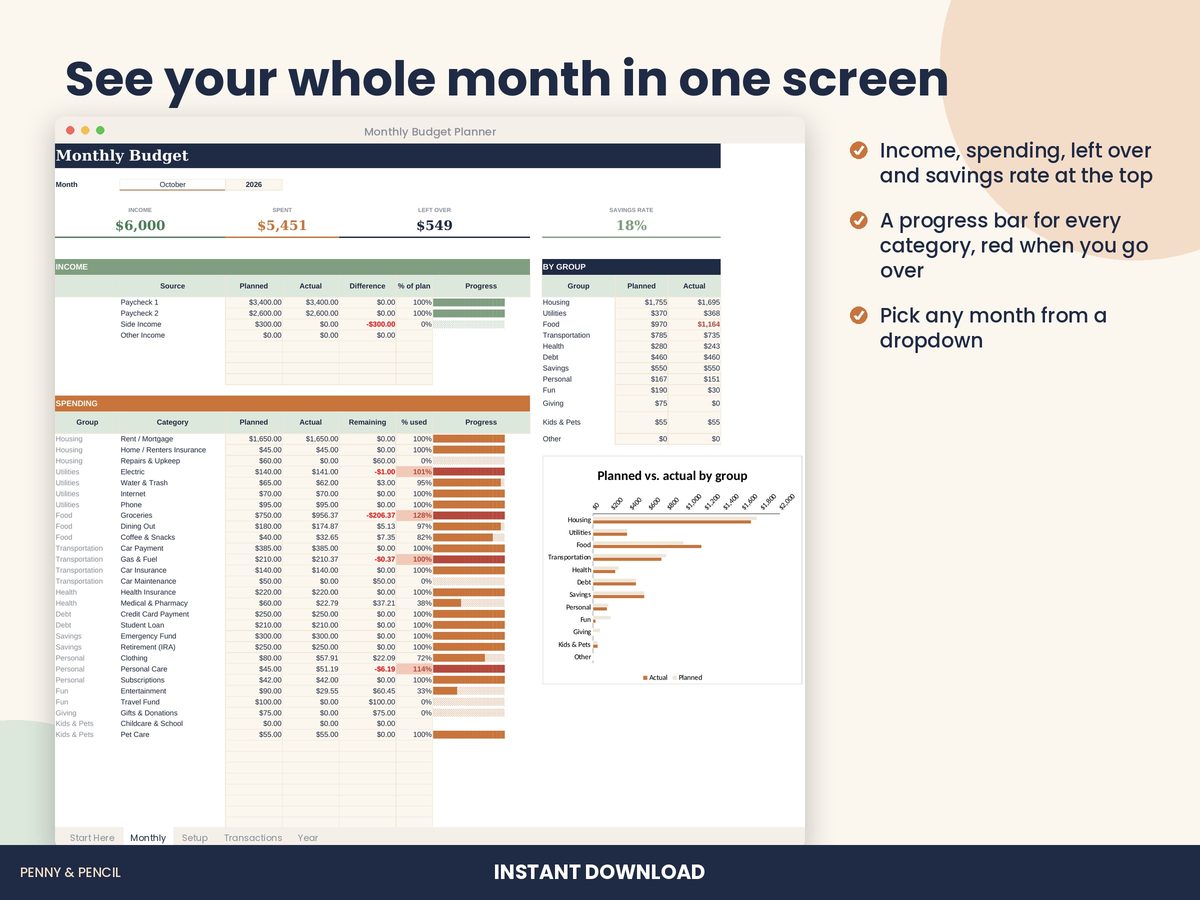 Personal Finance Bundle preview 3