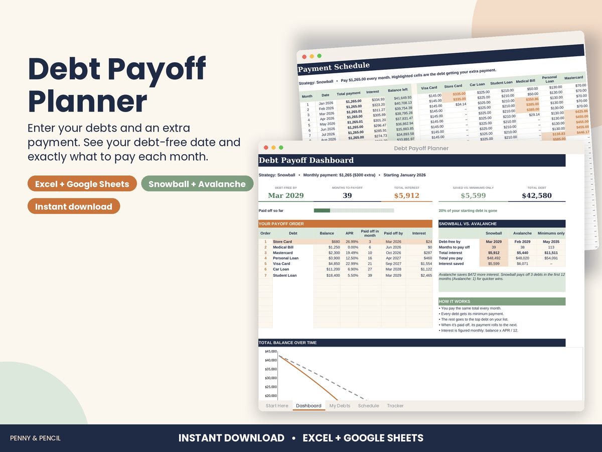 Debt Payoff Planner