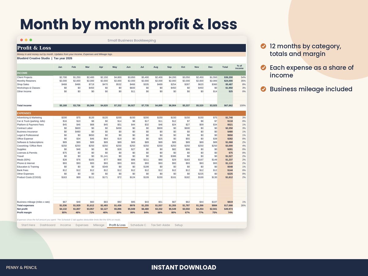 Small Business Bookkeeping preview 5