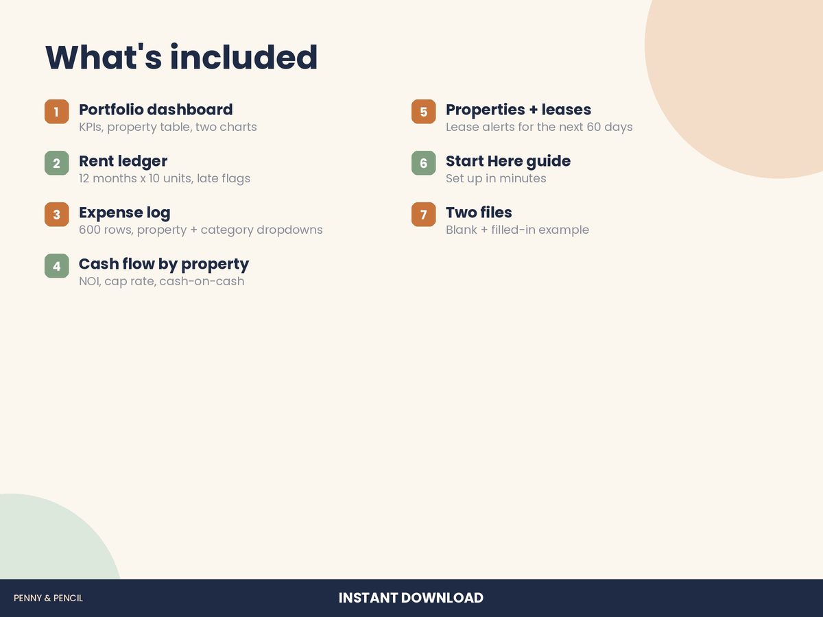 Rental Property Tracker preview 6