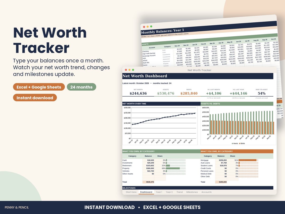 Net Worth Tracker
