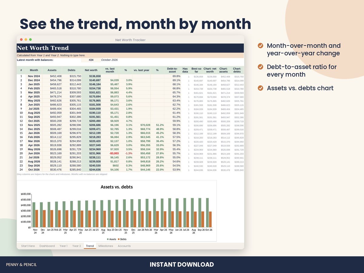 Net Worth Tracker preview 4