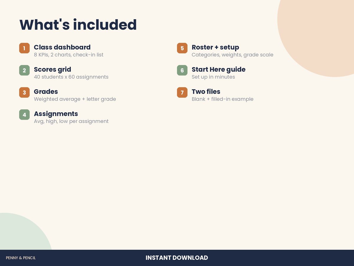 Teacher Gradebook preview 6
