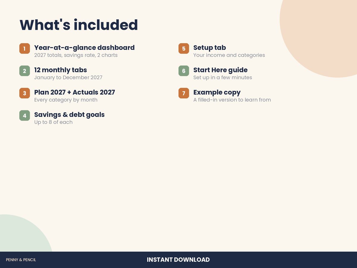 2027 Budget Planner preview 6