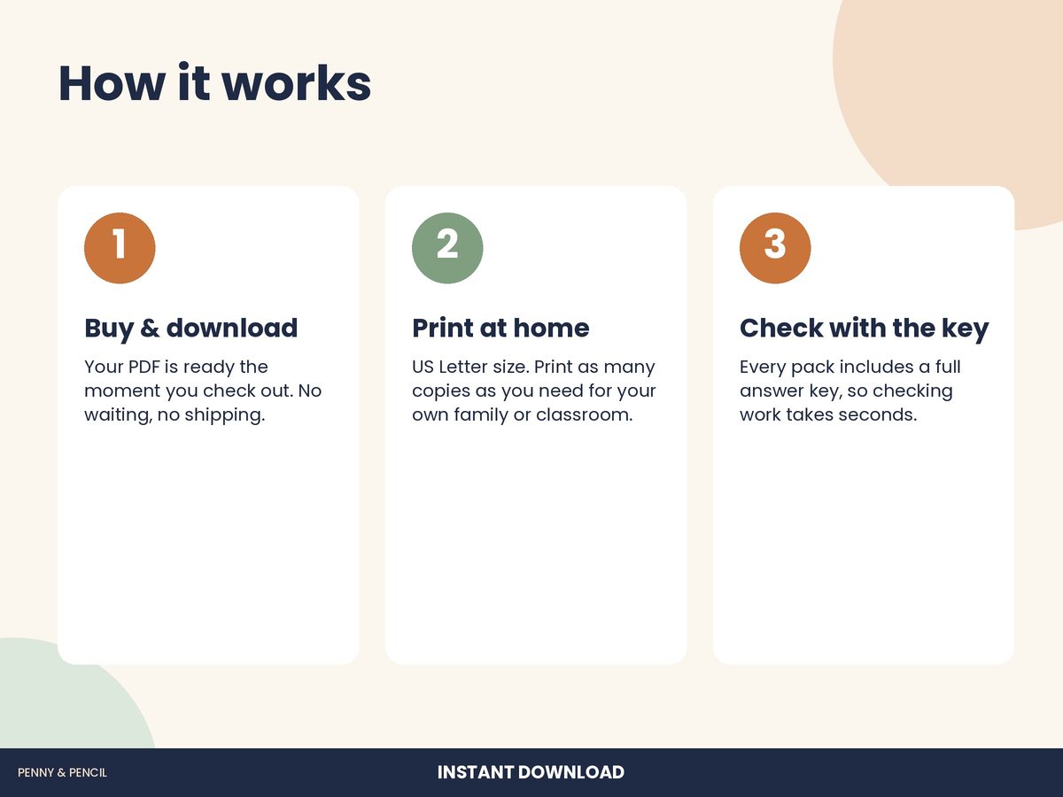 Halloween Math Word Problems: Single Worksheet preview 5